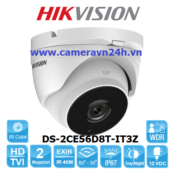 CAMERA HIKVISION HD-TVI 2 MP ULTRA LOWLIGHT 0.005 LUX CHUYÊN DỤNG BAN ĐÊM & CHỐNG NGƯỢC SÁNG-DS-2CE56D8T-IT3Z